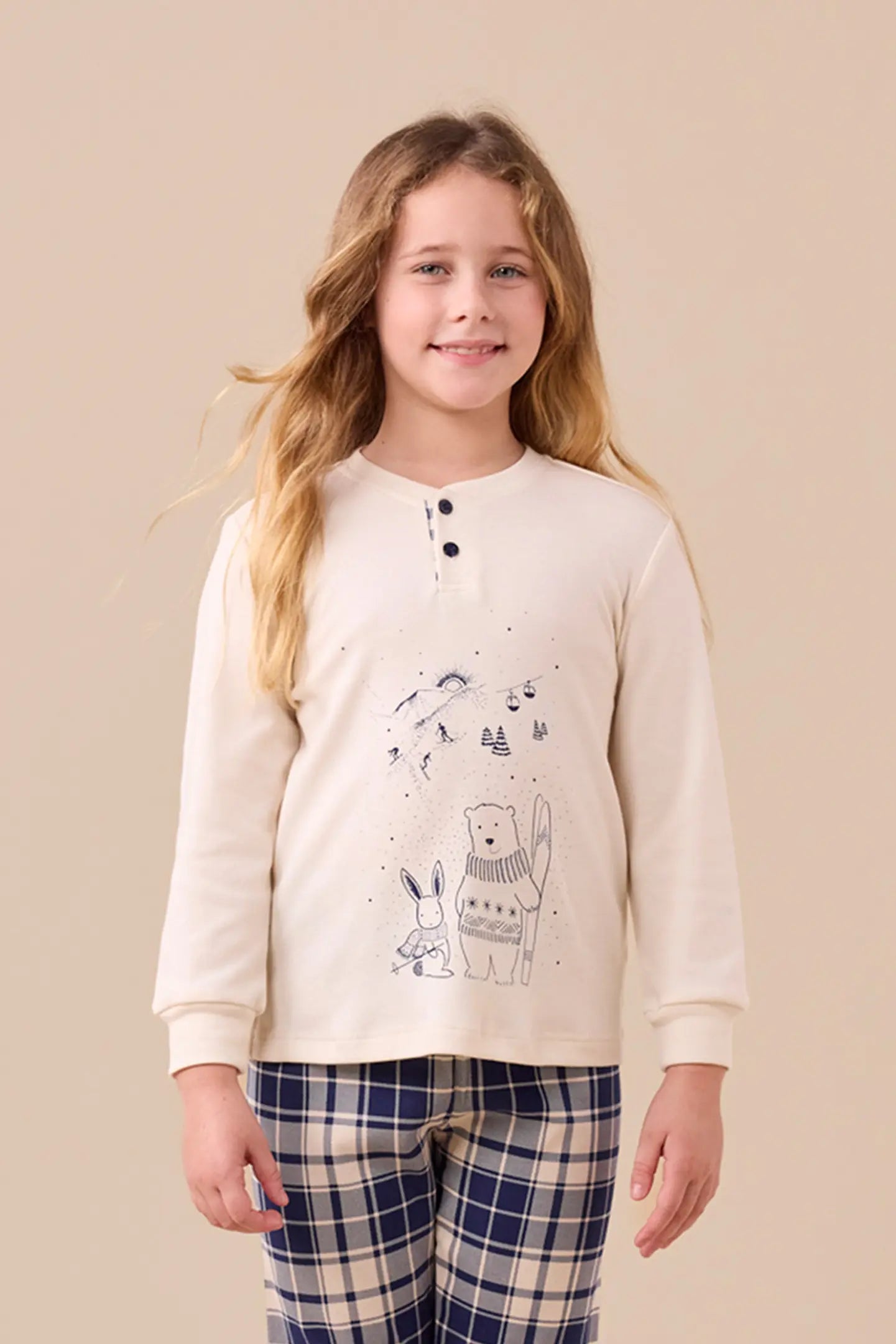 PIGIAMA BAMBINA/O "NOI DI NOTTE"
