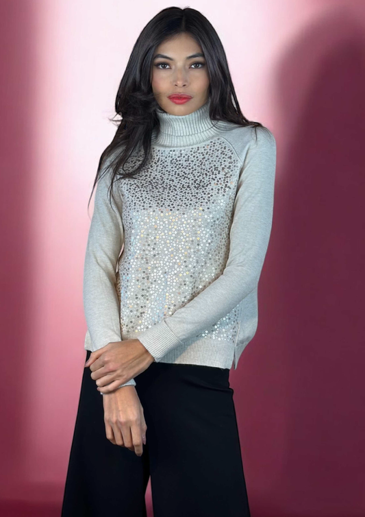 MAGLIONE A COLLO ALTO DONNA "NORTH POLE"