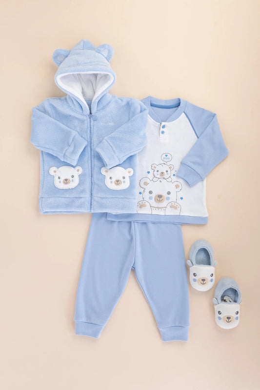 COMPLETO NEONATO "NOI DI NOTTE"