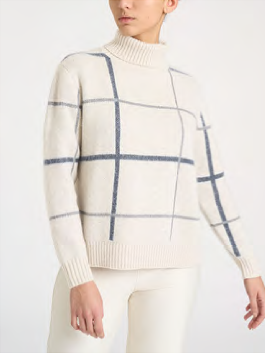 MAGLIONE COLLO ALTO DONNA "RAGNO"