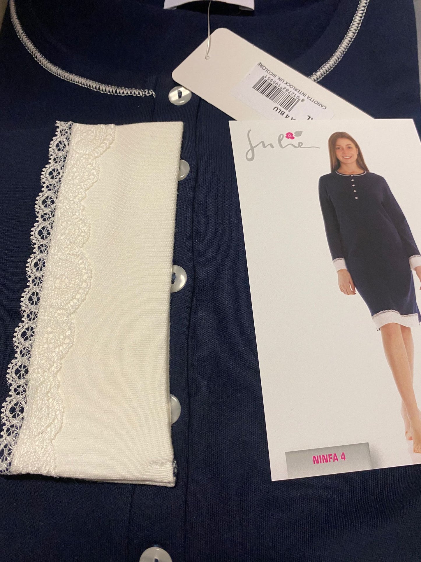 CAMICIA NOTTE  "JULIE"